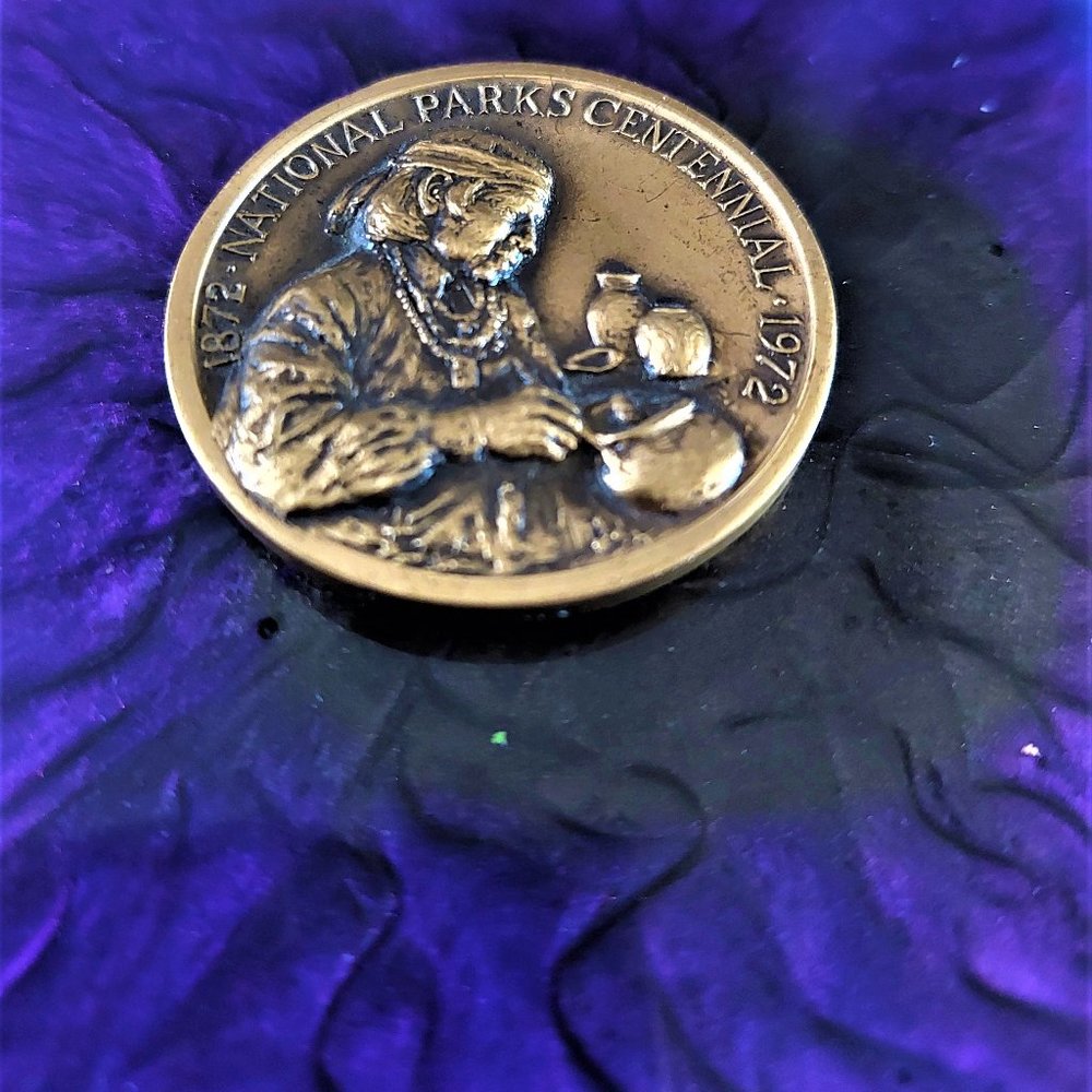 WOW it is a Mesa Verde National Parks Centennial Medalion!